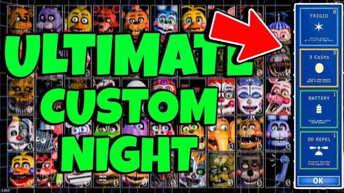 Ultimate Custom Night APK MOD v1.0.3 (Completo / Grátis) Download