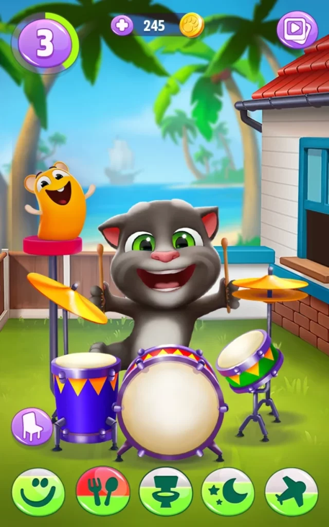 my talking tom 2 mod apk