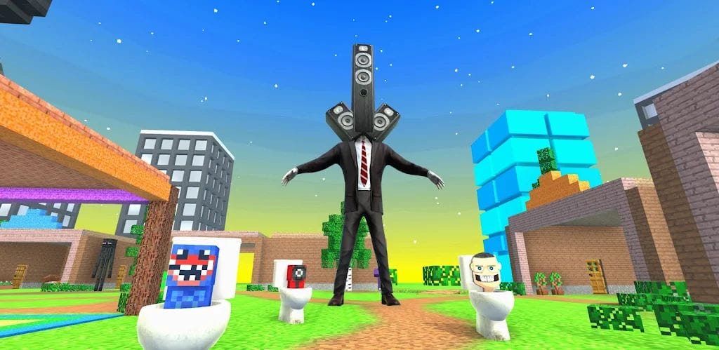 Skibydy Craftsman Survivor Apk Mod Download