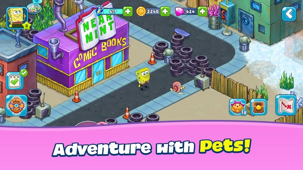 Spongebob Adventures In a Jam Apk Mod