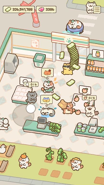 Cat Mart Mini Market Tycoon Apk Mod 2023