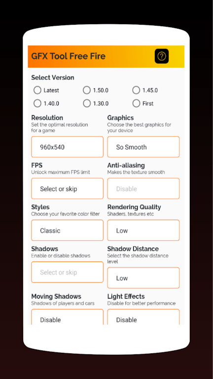 Baixar Gfx Tool For Free Fire Sensiti Mod Apk
