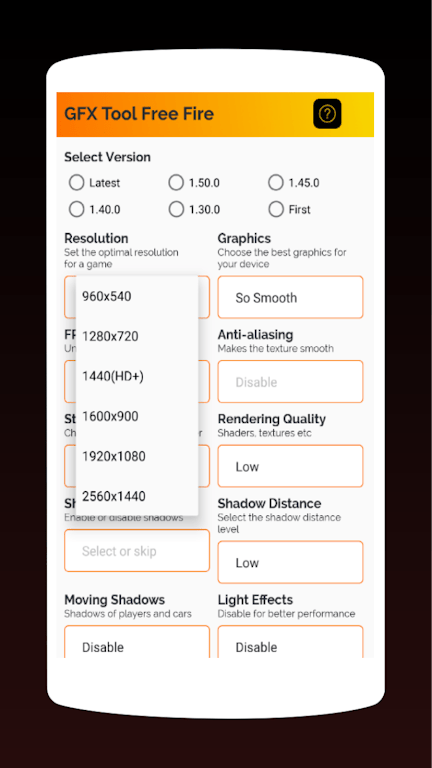 Gfx Tool For Free Fire Sensiti Apk Mod