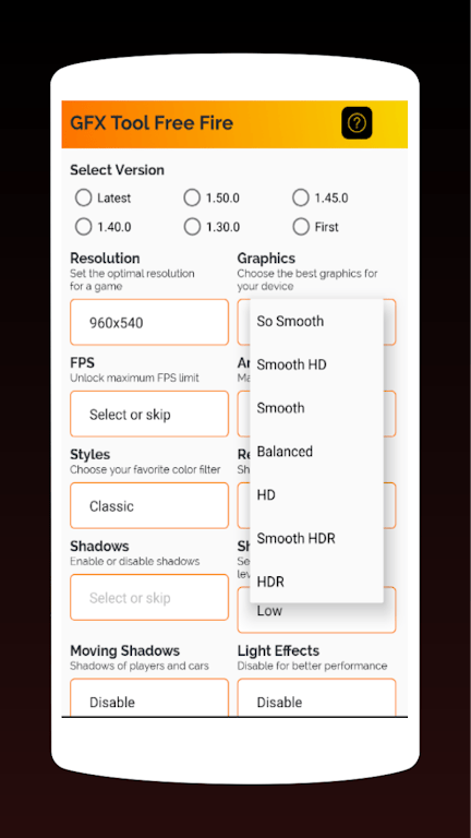 Gfx Tool For Free Fire Sensiti Mod