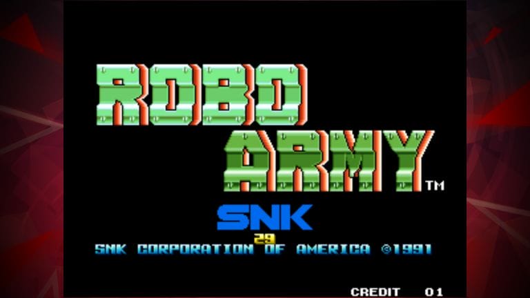 Baixar ROBO ARMY ACA NEOGEO