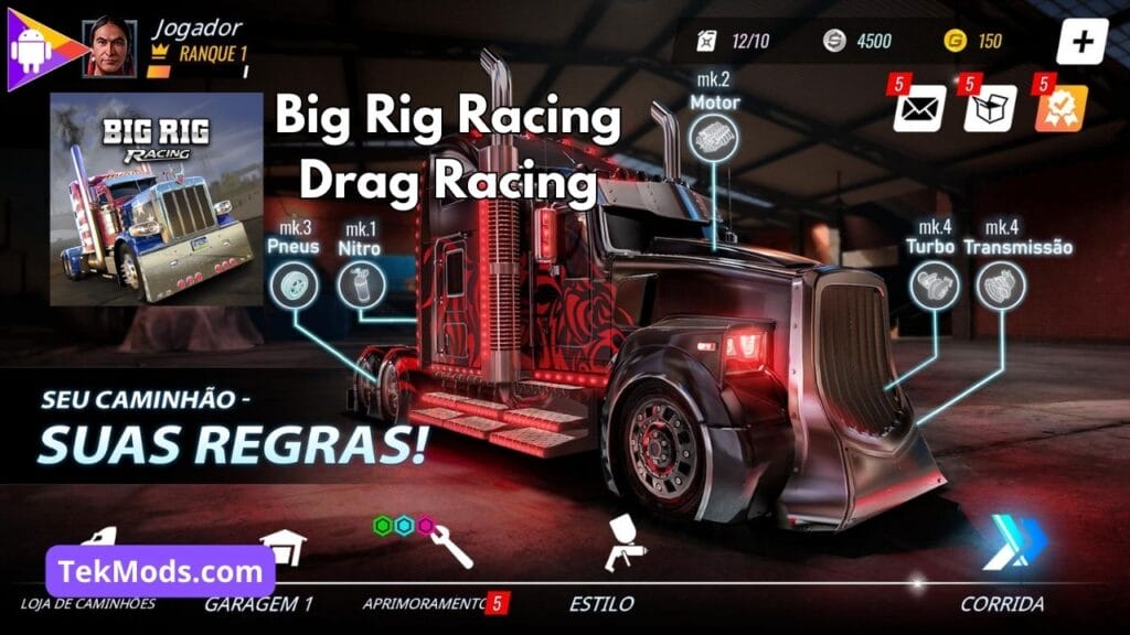 Big Rig Racing: Drag Racing