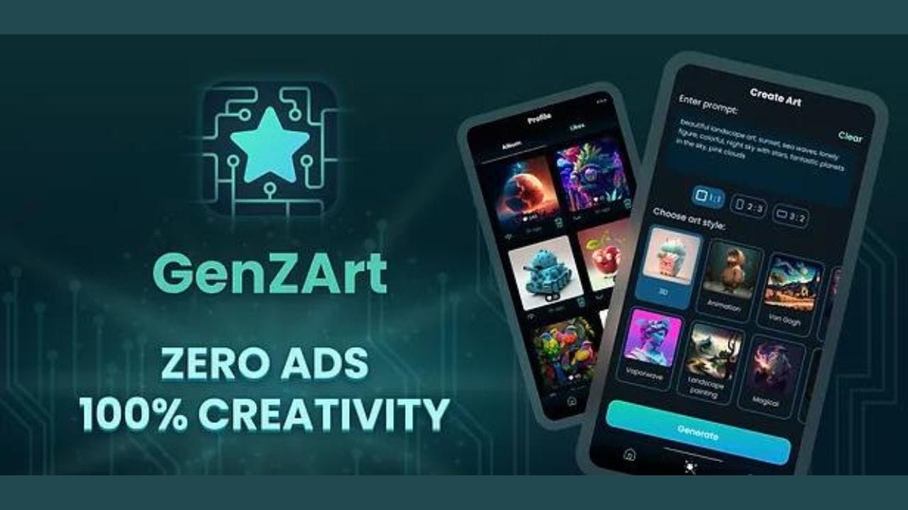 GenZArt - AI Art Generator