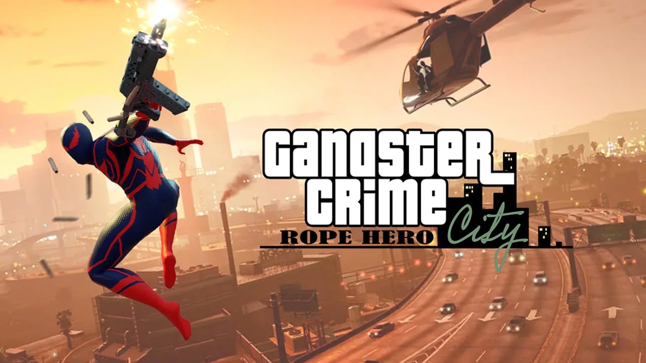 Gangster Crime: Rope Hero City