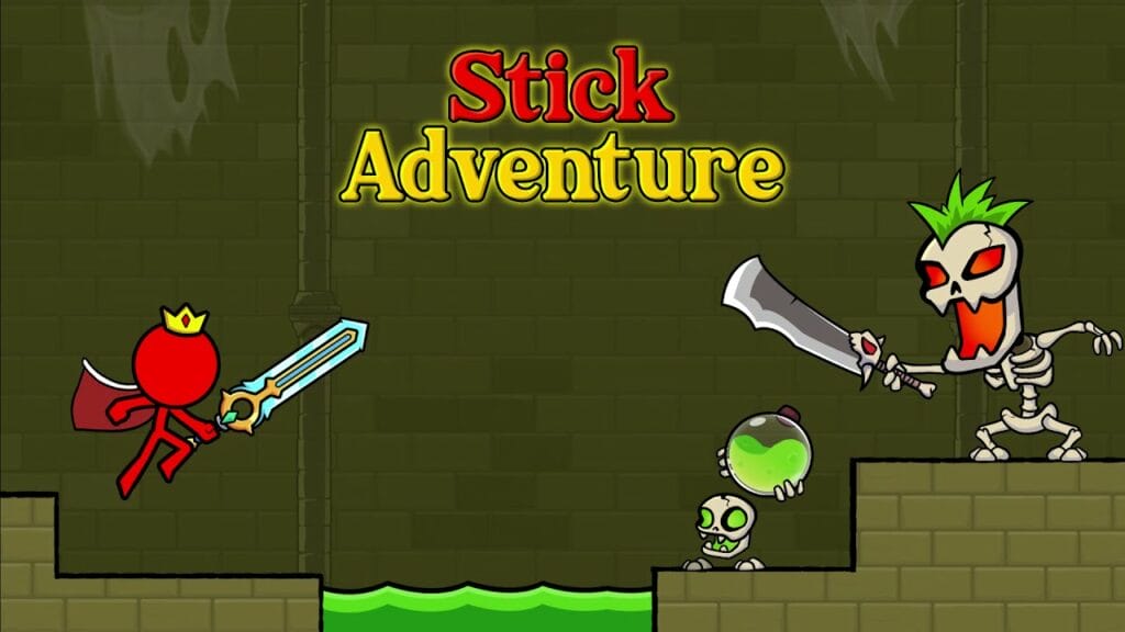 Red Stickman: Stick Adventure