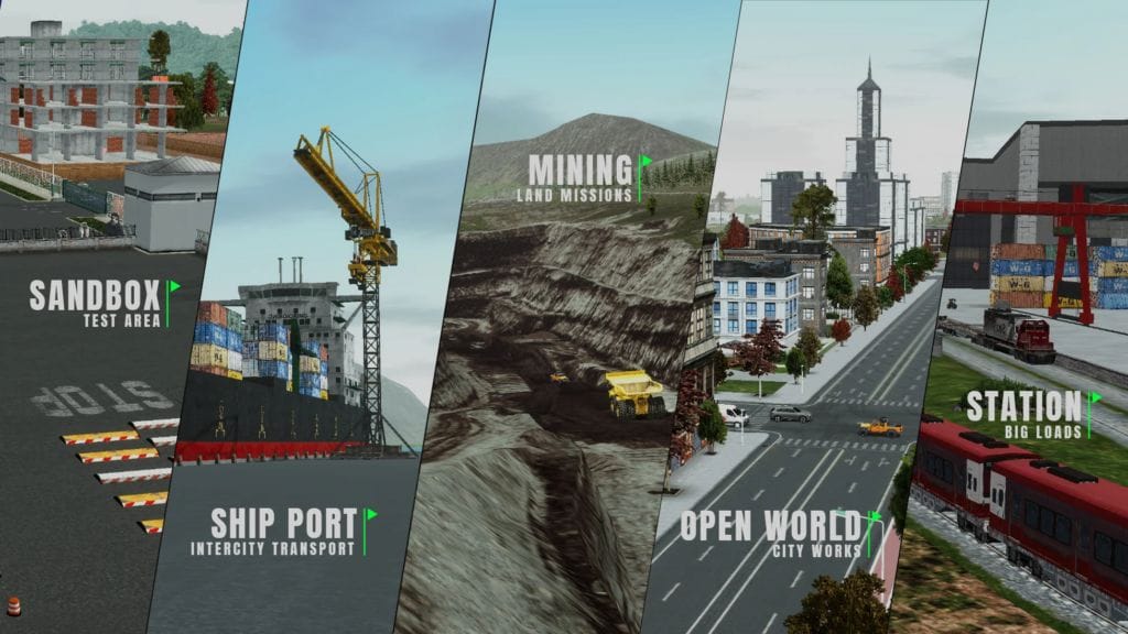 Máquinas Pesadas e Construção Apk Mod