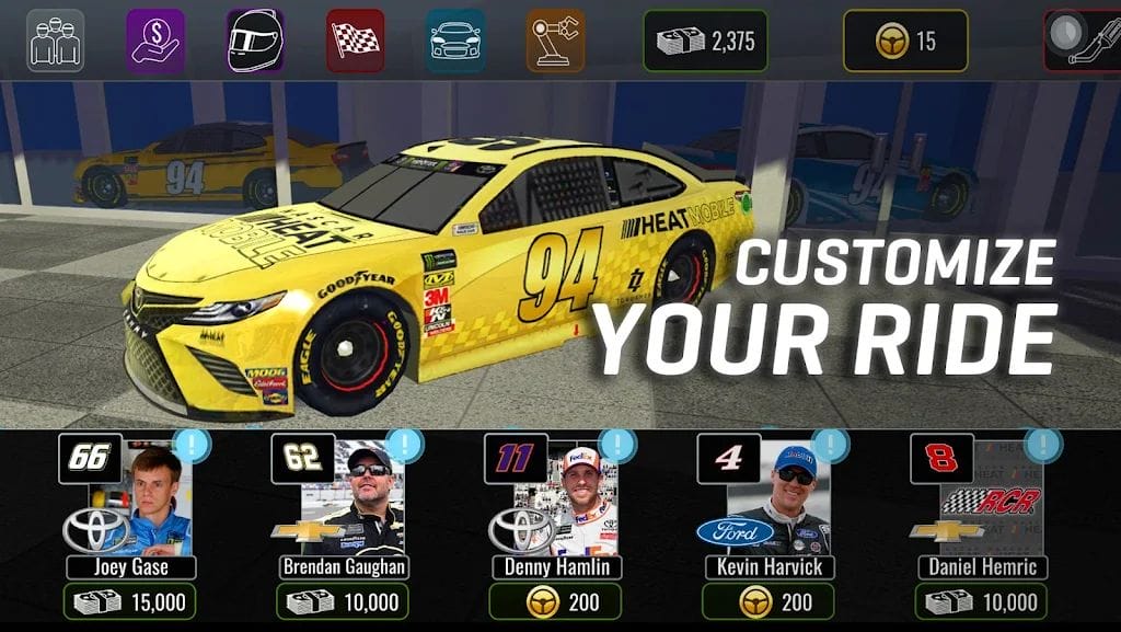 Nascar Heat Mobile Apk Unlimited Money
