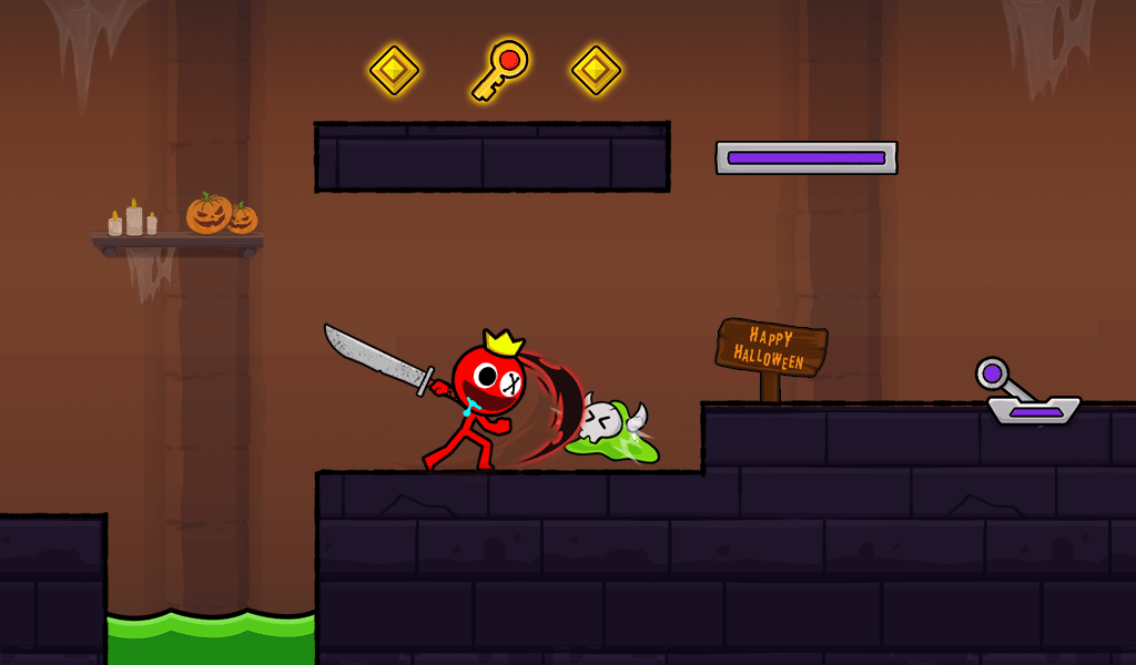 Red Stickman Stick Adventure Apk Mod 2023