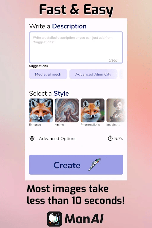 monAI - AI Art Generator Android Apk Mod