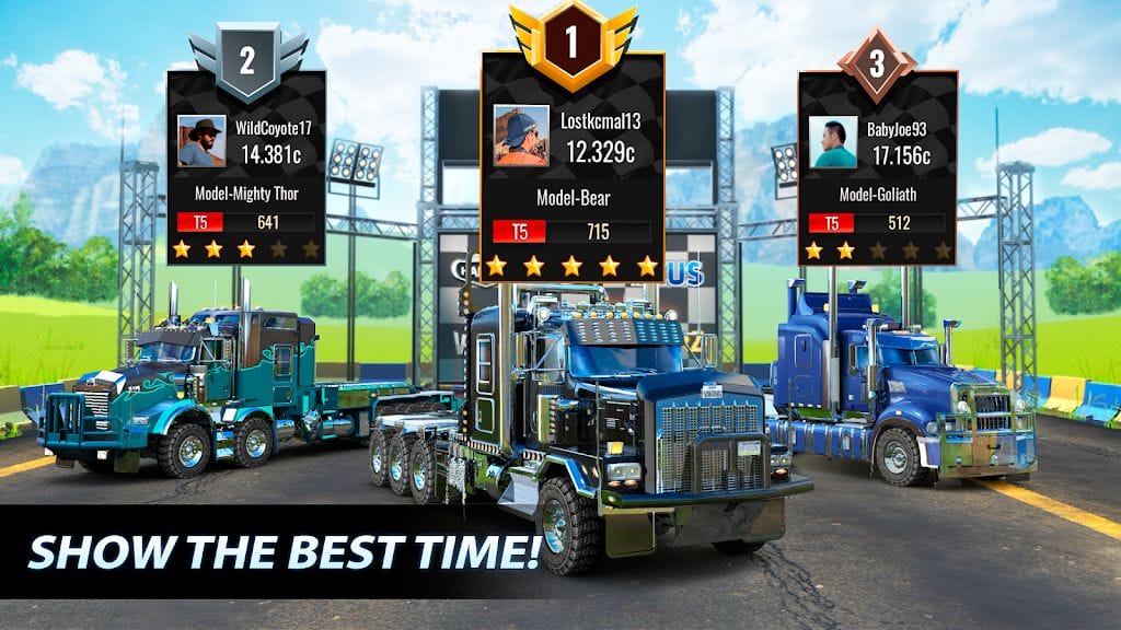 Big Rig Racing Drag Racing Mod Apk