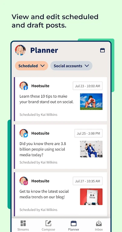 Hootsuite Schedule Posts Apk Mod