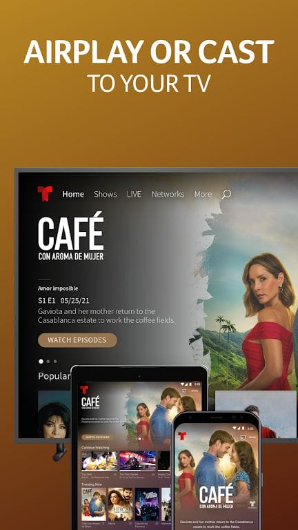 Telemundo Series y Tv En Vivo Apk Mod