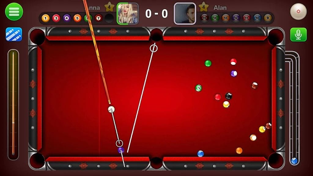 8 Ball Live Mod Apk Long Line