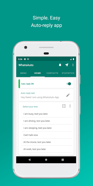 Whatsauto - Reply App Mod Apk