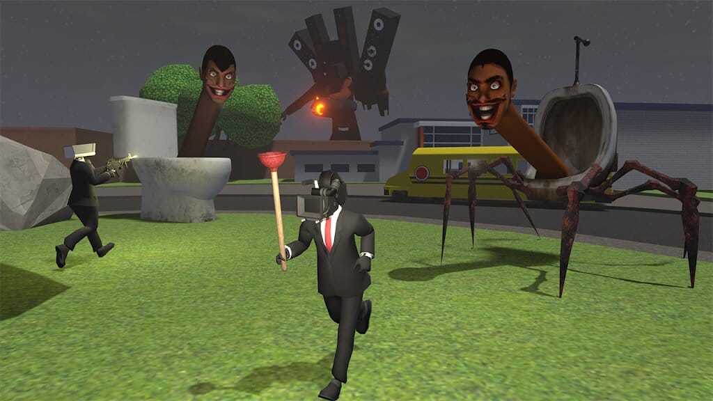 Toilet War Skibd Vs Camera Apk Mod 2023