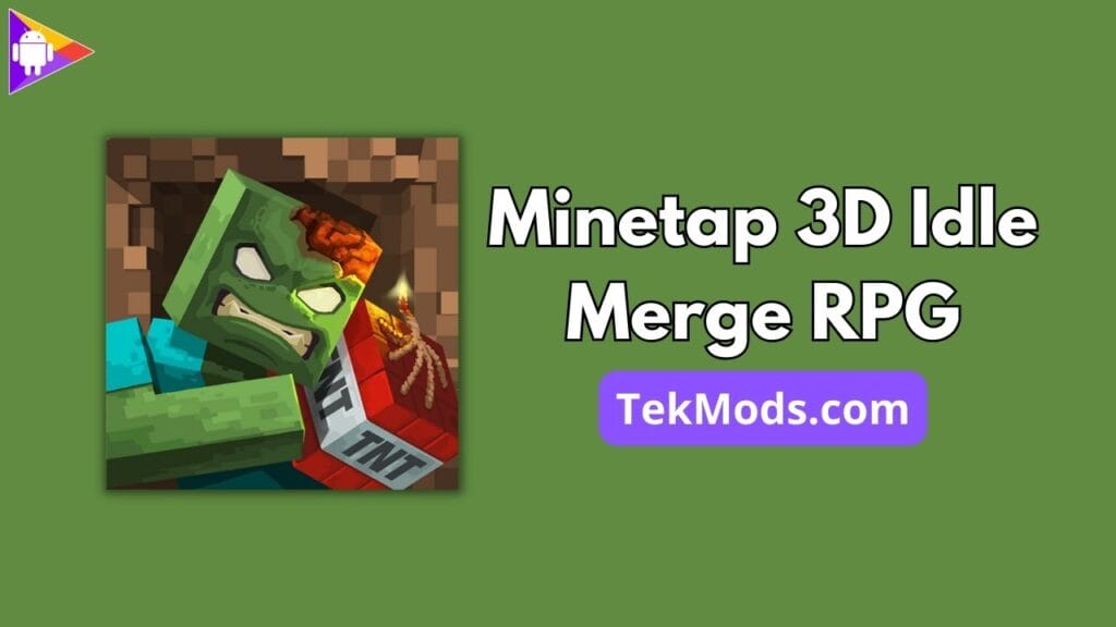 Minetap 3D: Idle-Merge RPG