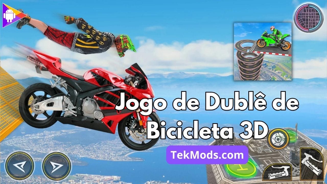 Jogo De Dublê De Bicicleta 3D