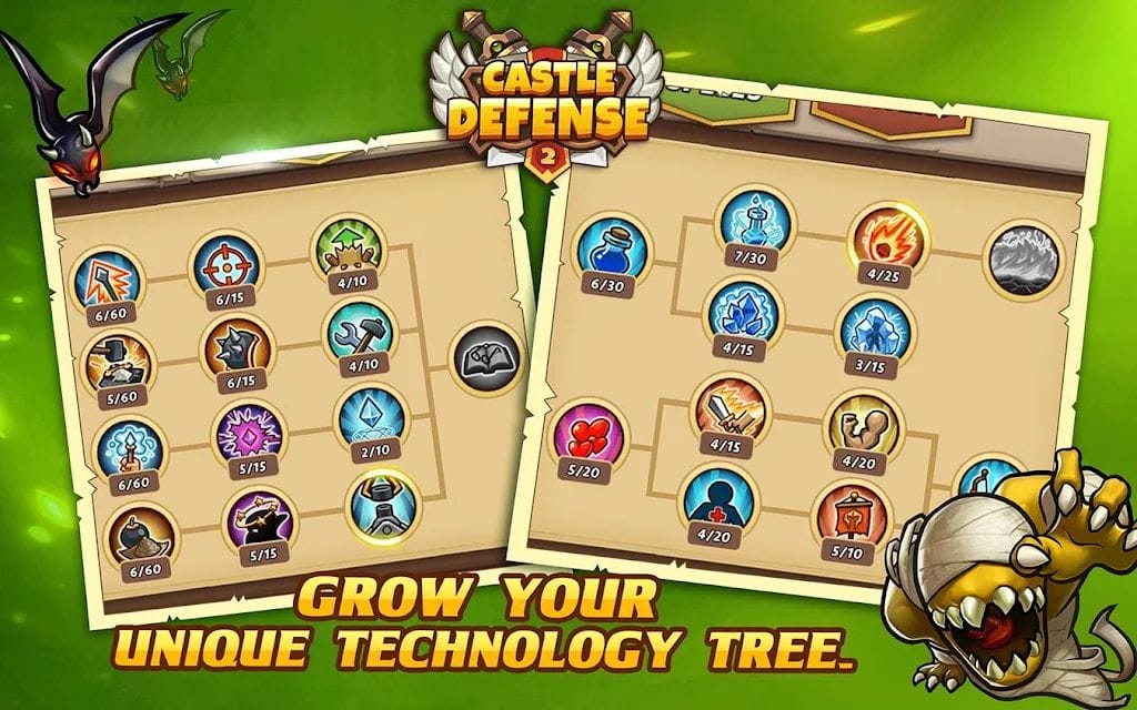 Castle Defense 2 Mod Apk Unlock All Heroes Unlimited Money