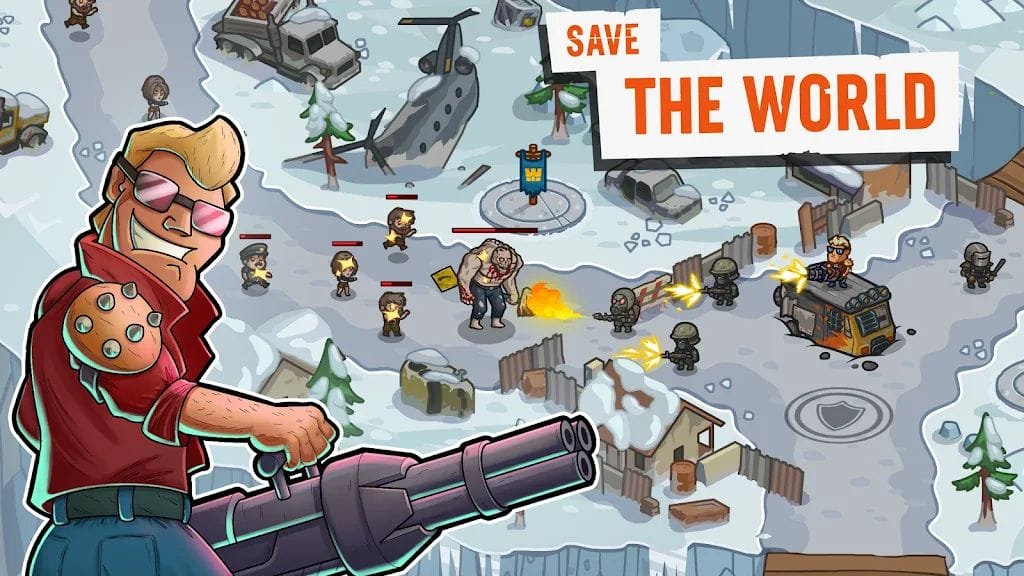 Last Day Defense Mod Apk Free Shopping