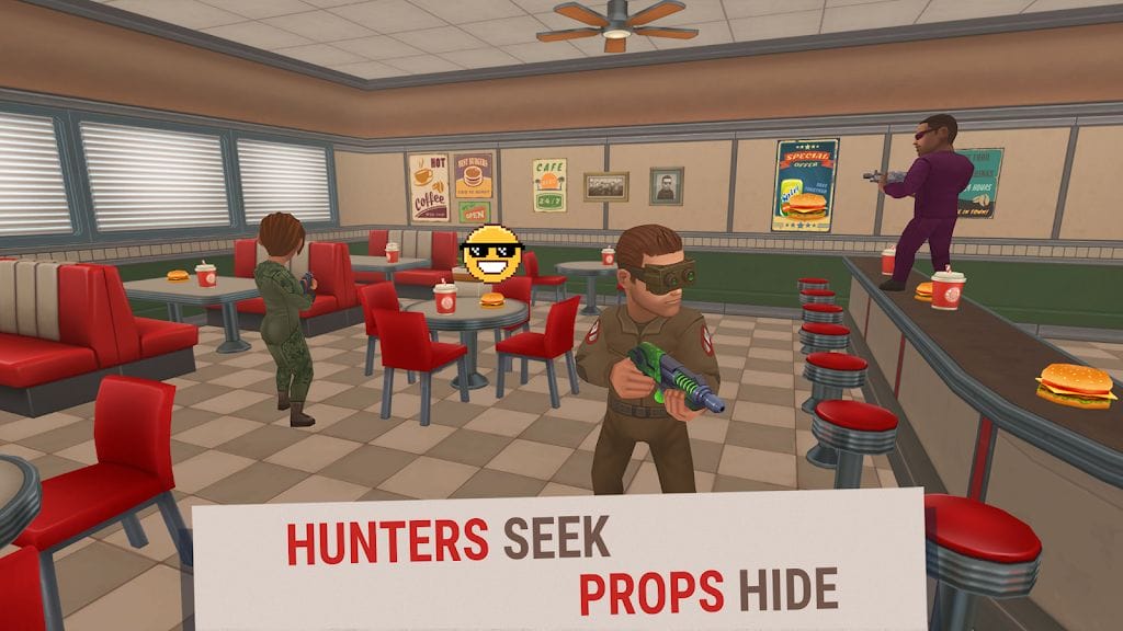 Hide Online Hunters Vs Props Dinheiro Infinito