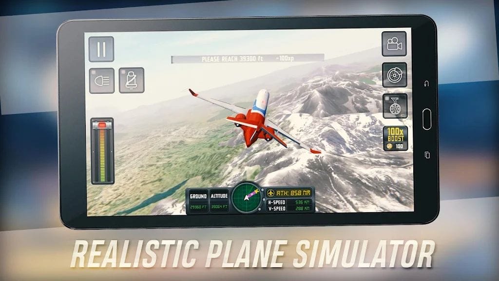 Flight Sim 2018 Mod Apk All Planes Unlocked