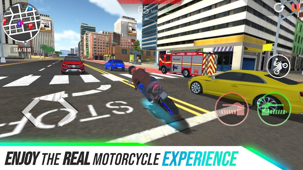 Motorcycle Real Simulator Mod Apk Unlimited Money