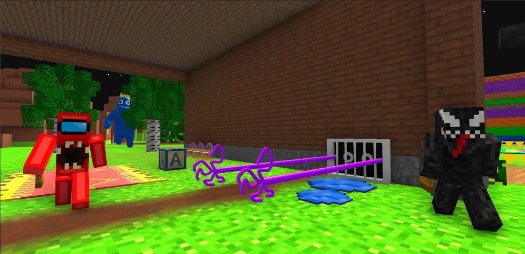 Download Rainbow Craftsman Survivor 3D