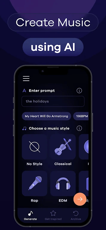 AI Music Generator - Melodia Apk Android