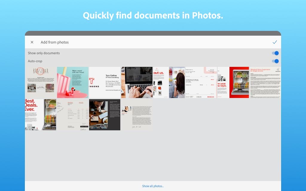 Adobe Scan Apk Premium