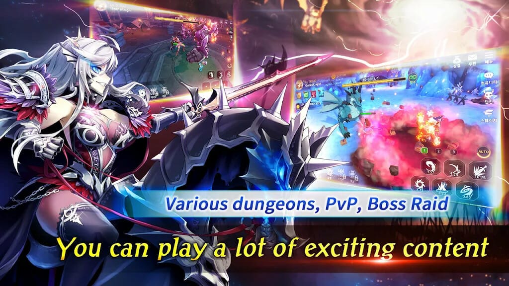 Queen's Knights - Slash IDLE Apk Android