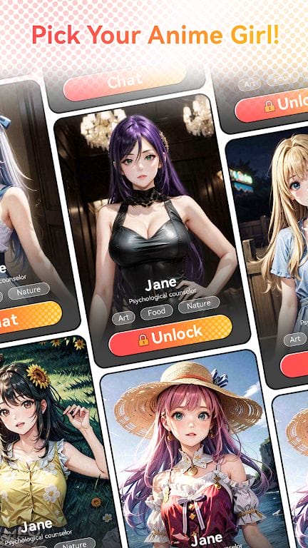 AnimeChat - Your AI girlfriend Android Apk Mod