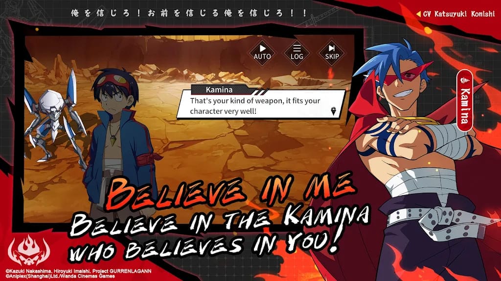 Tengen Toppa Gurren Lagann EN Android Apk Mod
