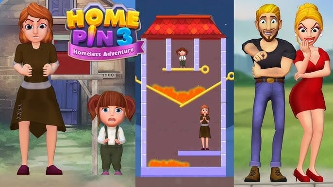 Home Pin 3: Homeless Adventure