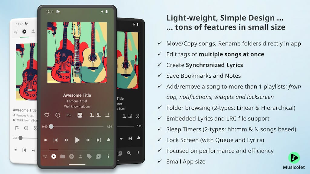 Android Musicolet