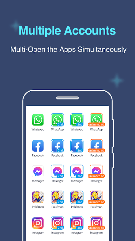 Multiple Accounts Dual Space Premium Apk
