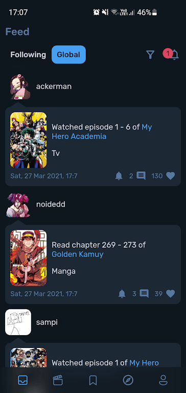 Download Mod Otraku for AniList