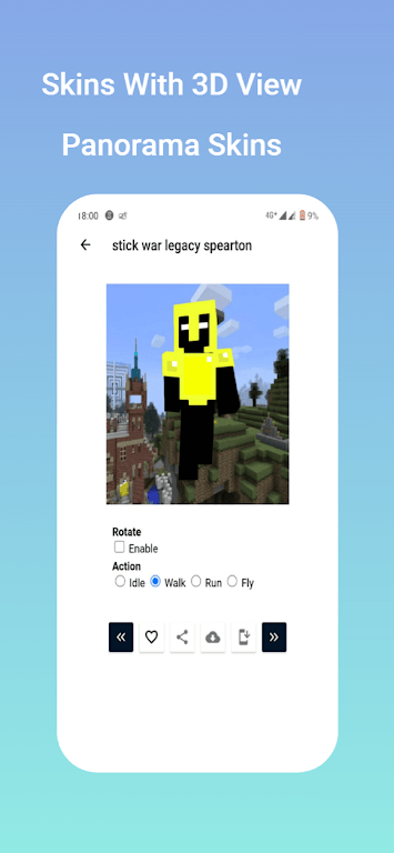 Stick War Skin for MinecraftPE Mod Apk
