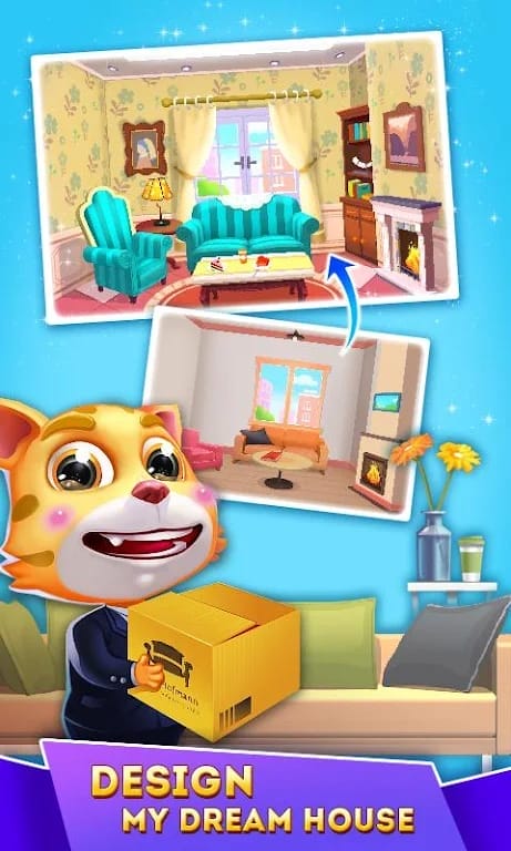Cat Runner Decorate Home Game Download