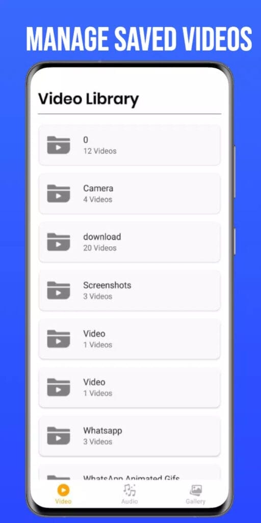 Video Downloader Status Saver Mod