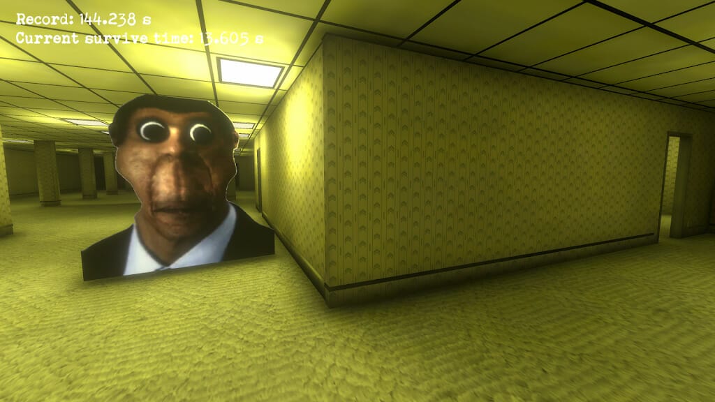 Nextbots In Backrooms Obunga Mod