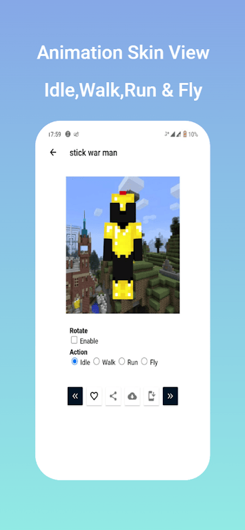 Stick War Skin for MinecraftPE APK MOD