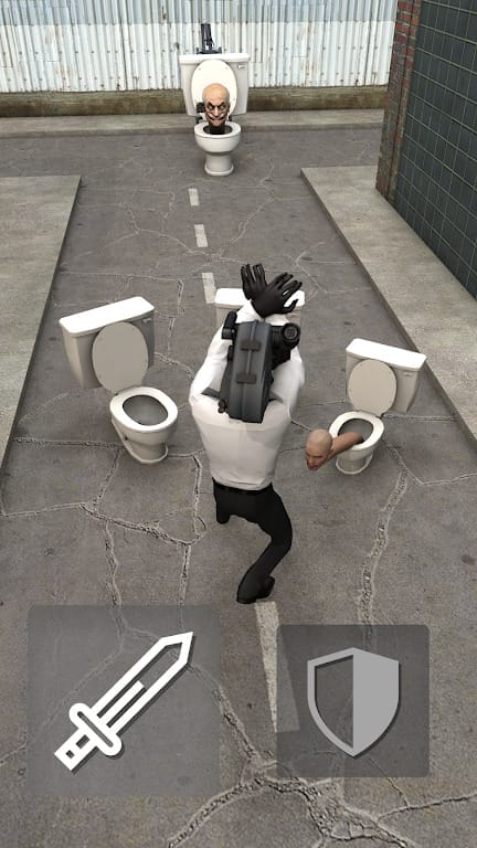 Toilet Fight Open World Mod Apk