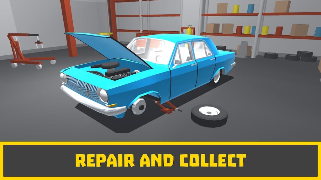 Mod Apk Retro Garage Car Mechanic