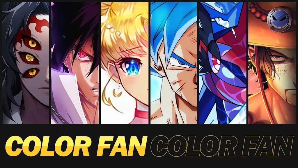 Color Fan - Color By Number Downloadable Content