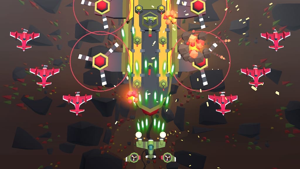 Burning Sky Aircraft Combat Apk Mod