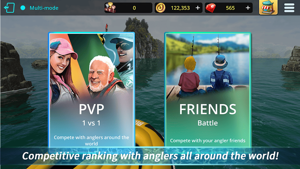 Monster Fishing Tournament Android